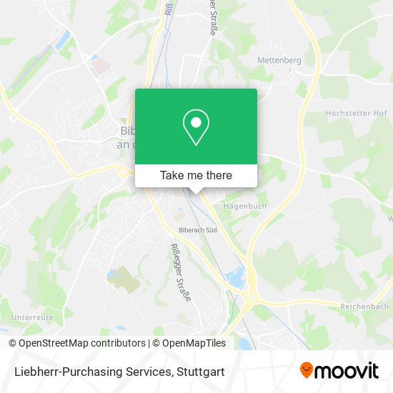 Liebherr-Purchasing Services map