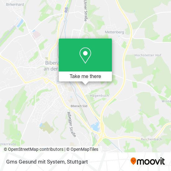 Gms Gesund mit System map