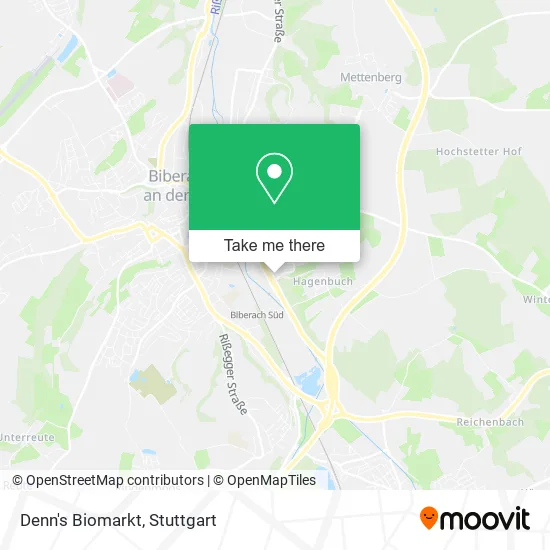 Карта Denn's Biomarkt