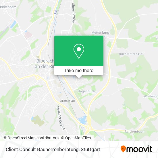 Client Consult Bauherrenberatung map