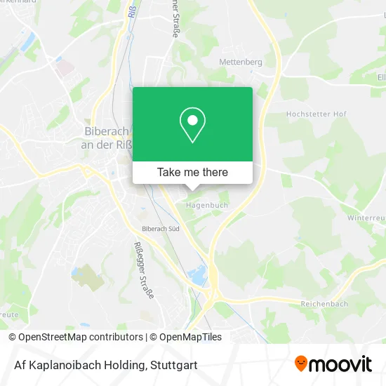 Карта Af Kaplanoibach Holding