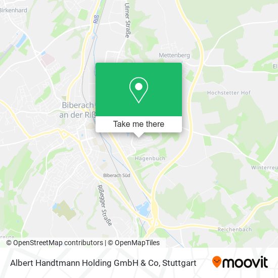 Albert Handtmann Holding GmbH & Co map