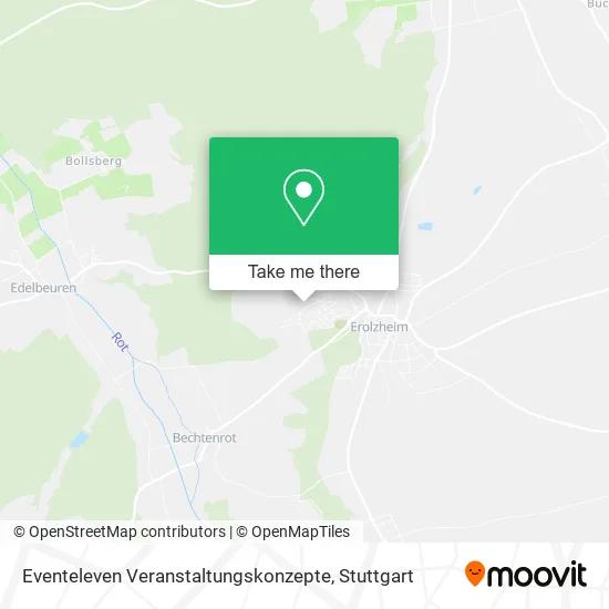 Карта Eventeleven Veranstaltungskonzepte