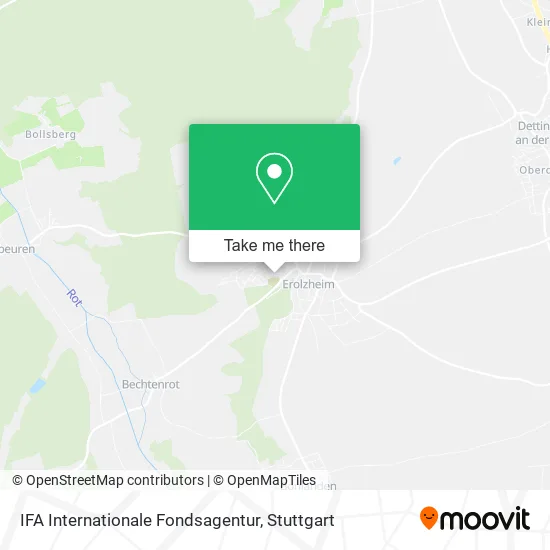 Карта IFA Internationale Fondsagentur