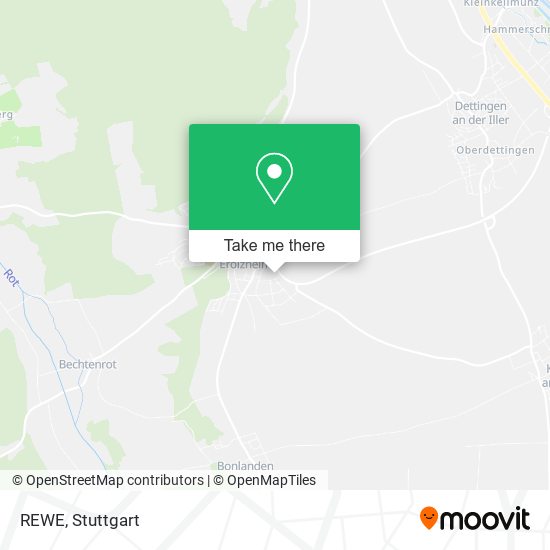 REWE map