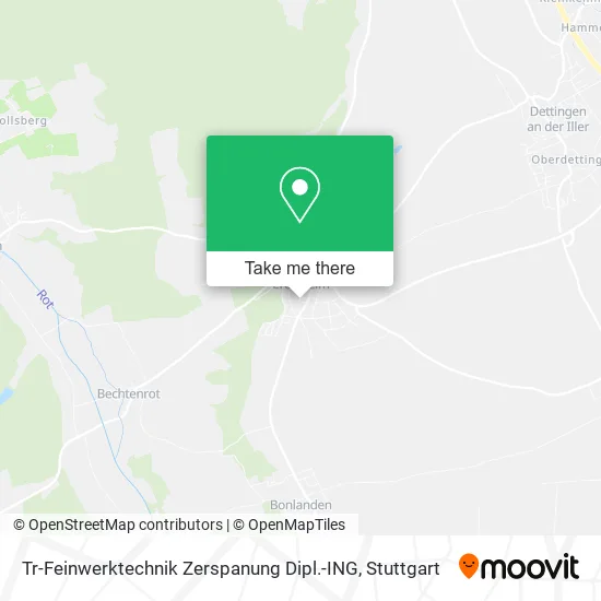 Карта Tr-Feinwerktechnik Zerspanung Dipl.-ING