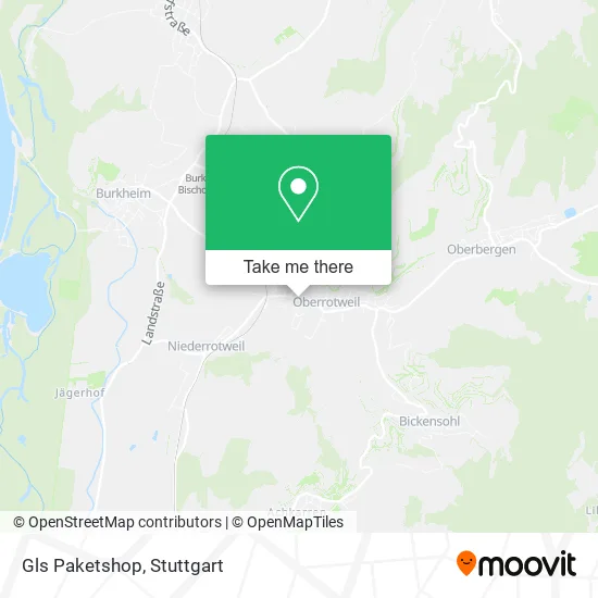 Карта Gls Paketshop