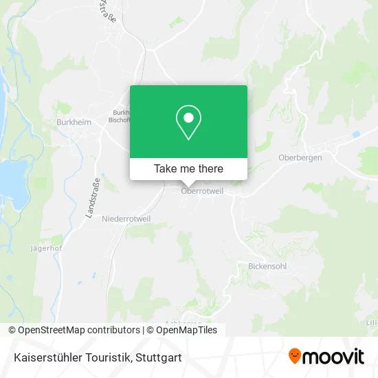 Карта Kaiserstühler Touristik