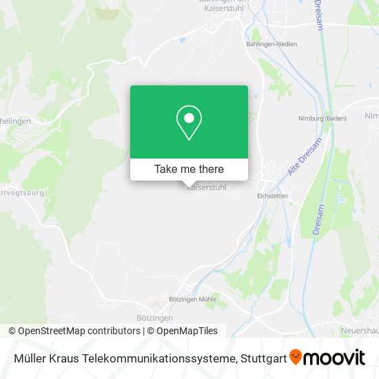 Карта Müller Kraus Telekommunikationssysteme