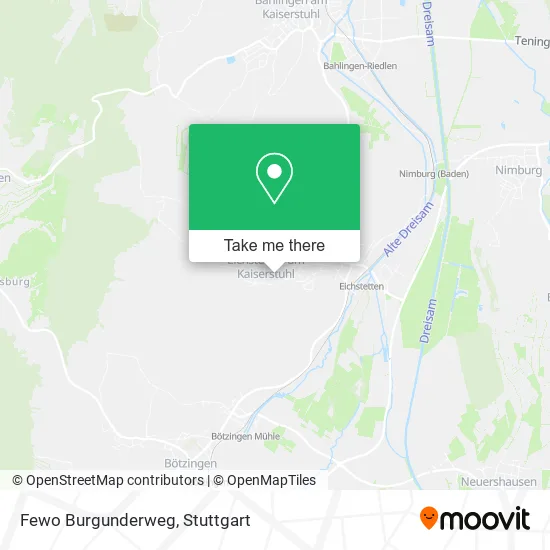 Карта Fewo Burgunderweg