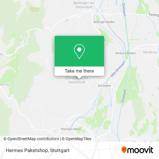 Карта Hermes Paketshop