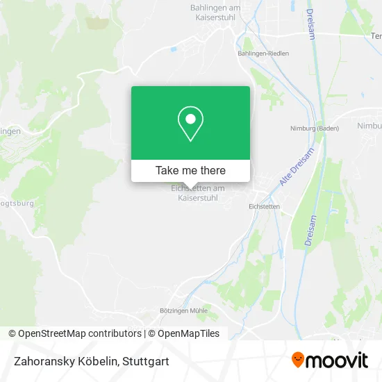 Карта Zahoransky Köbelin