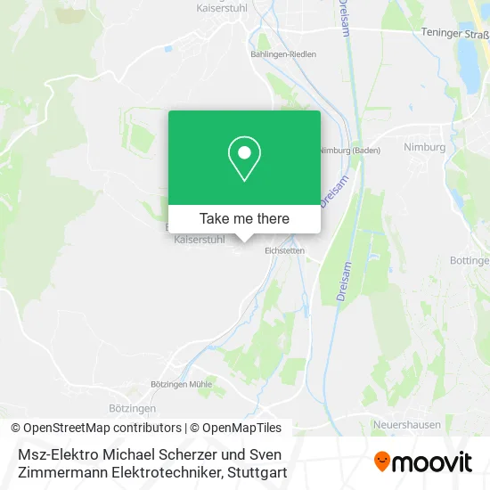 Карта Msz-Elektro Michael Scherzer und Sven Zimmermann Elektrotechniker