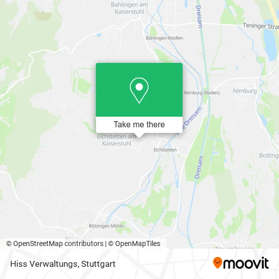 Карта Hiss Verwaltungs