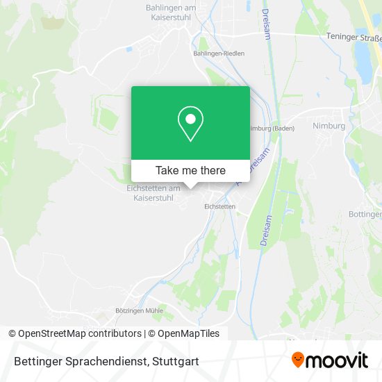 Bettinger Sprachendienst map