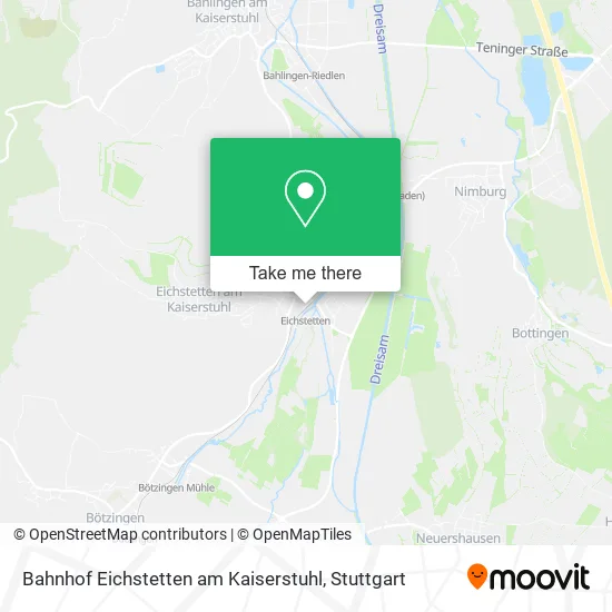 Карта Bahnhof Eichstetten am Kaiserstuhl