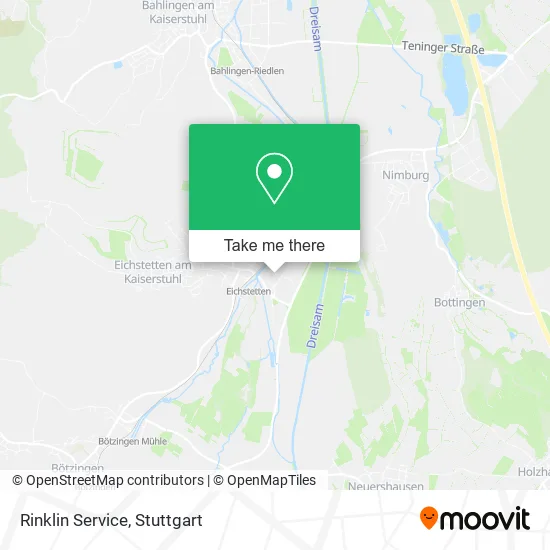 Rinklin Service map