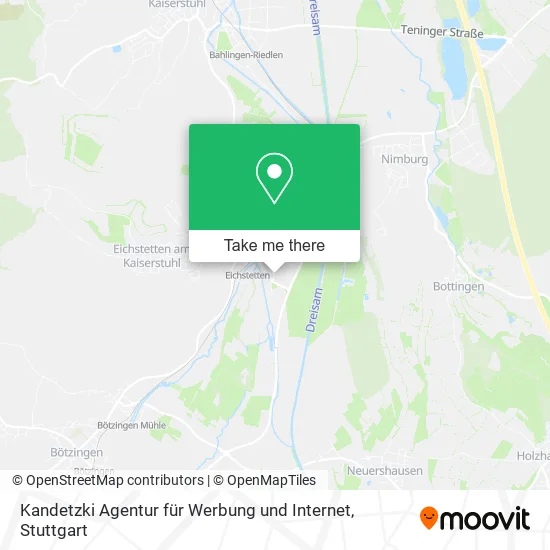 Карта Kandetzki Agentur für Werbung und Internet