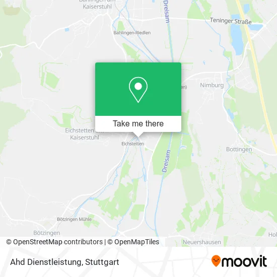 Карта Ahd Dienstleistung
