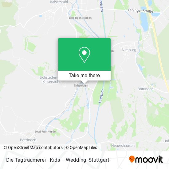 Die Tagträumerei - Kids + Wedding map