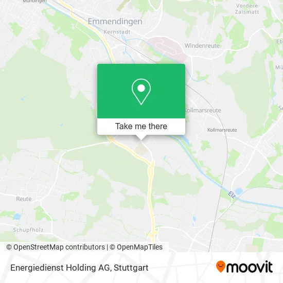 Карта Energiedienst Holding AG