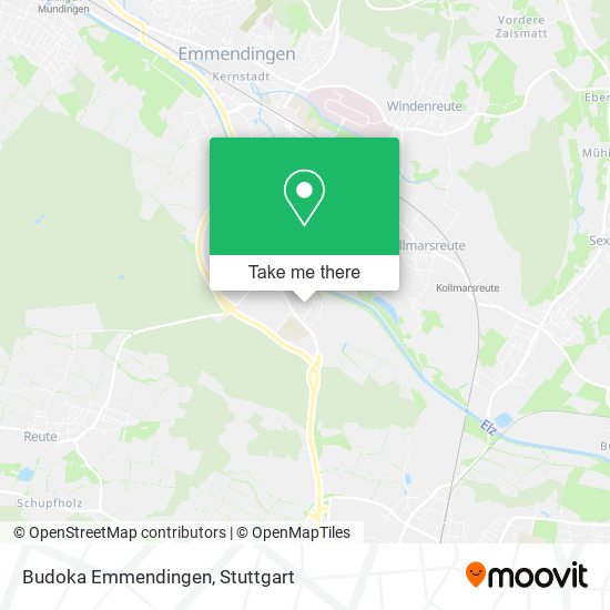 Budoka Emmendingen map