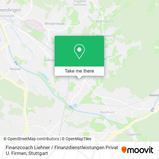 Finanzcoach Liehner / Finanzdienstleistungen Privat U. Firmen map