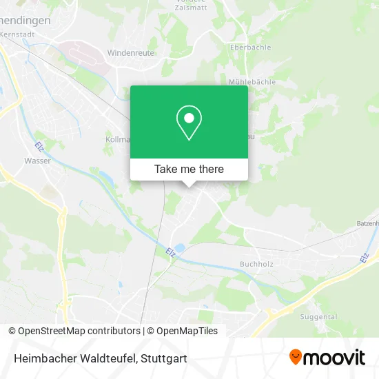 Карта Heimbacher Waldteufel