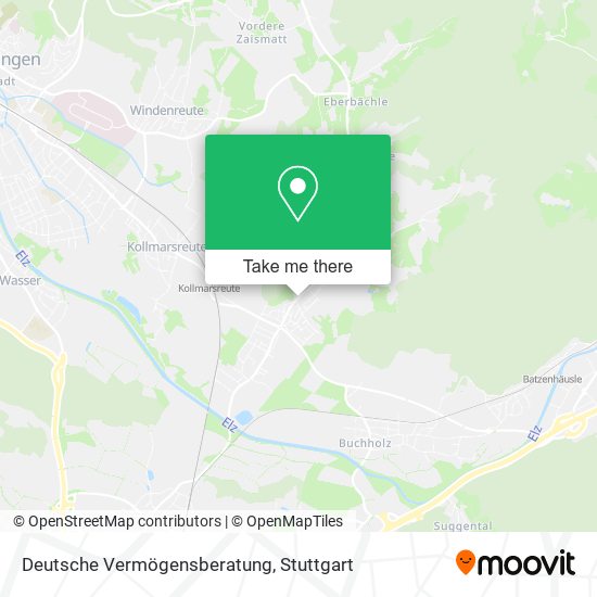 Deutsche Vermögensberatung map