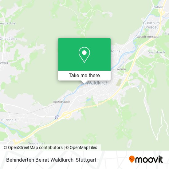 Behinderten Beirat Waldkirch map