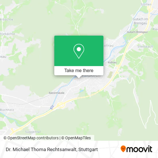 Карта Dr. Michael Thoma Rechtsanwalt