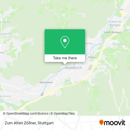 Карта Zum Alten Zöllner