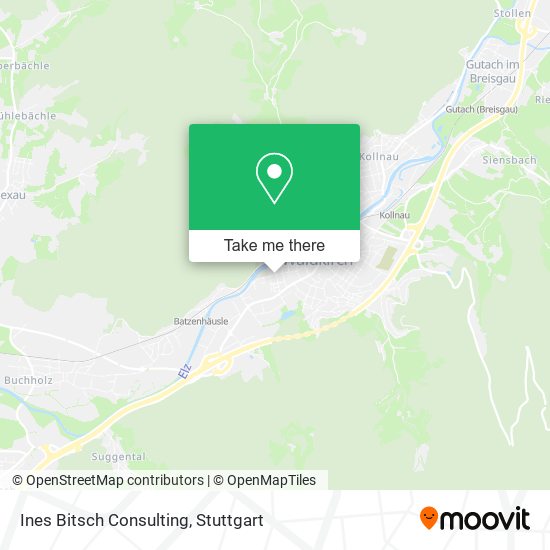 Ines Bitsch Consulting map