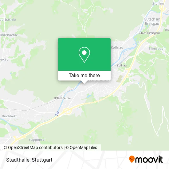 Карта Stadthalle