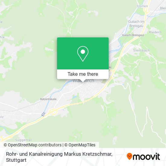 Rohr- und Kanalreinigung Markus Kretzschmar map