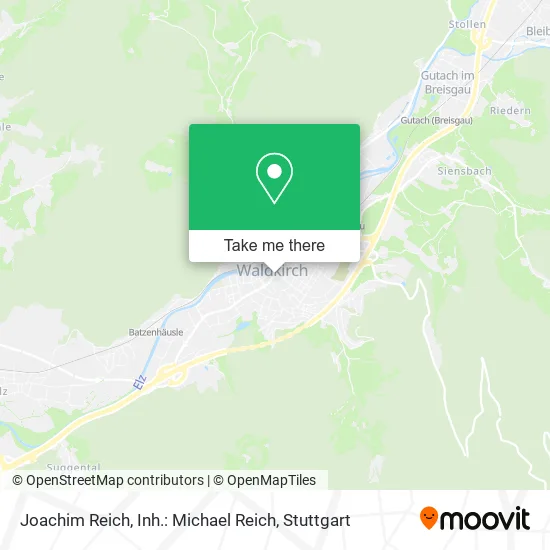 Карта Joachim Reich, Inh.: Michael Reich