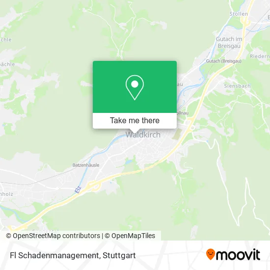 Карта Fl Schadenmanagement