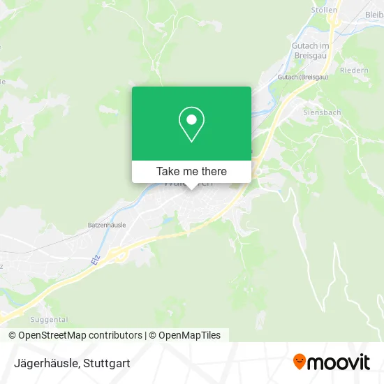 Карта Jägerhäusle