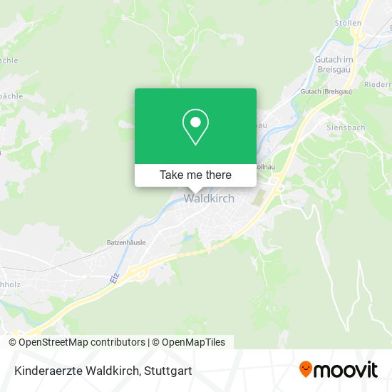 Kinderaerzte Waldkirch map