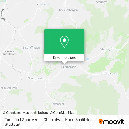 Карта Turn- und Sportverein Oberrotweil Karin Schätzle