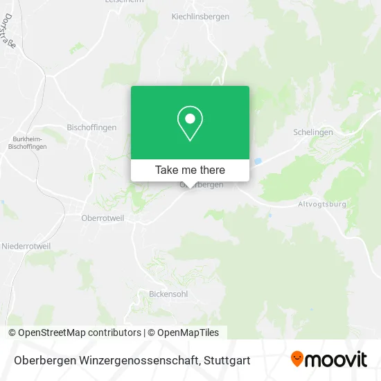 Карта Oberbergen Winzergenossenschaft