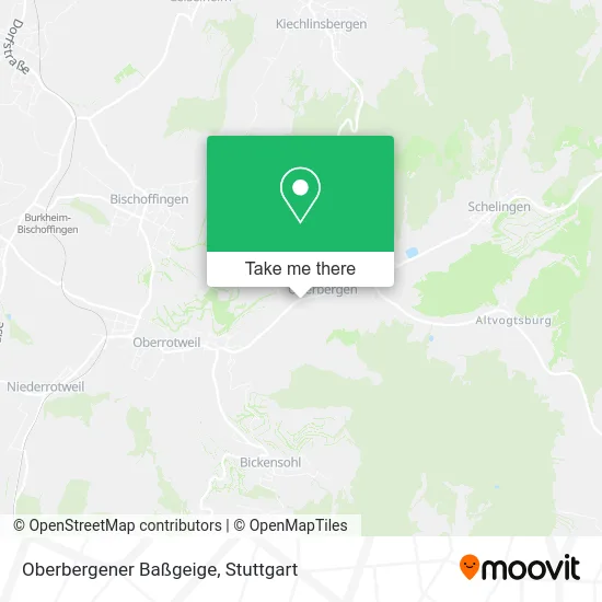 Карта Oberbergener Baßgeige