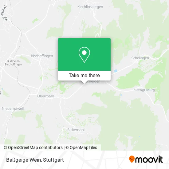 Карта Baßgeige Wein