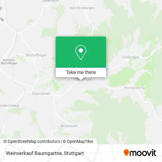 Карта Weinverkauf Baumgartne