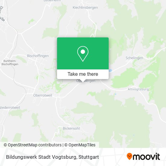 Bildungswerk Stadt Vogtsburg map