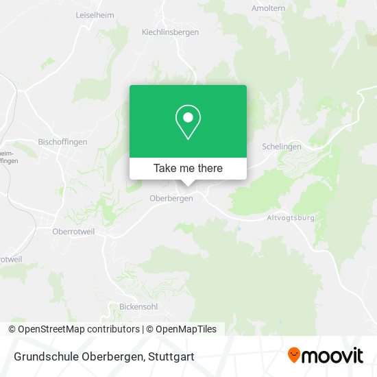 Grundschule Oberbergen map