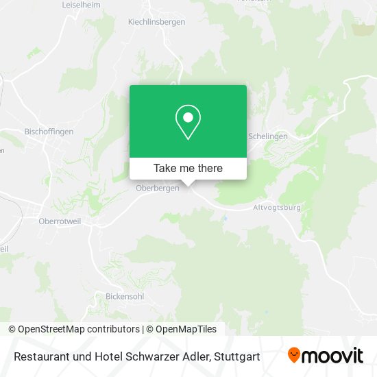 Restaurant und Hotel Schwarzer Adler map