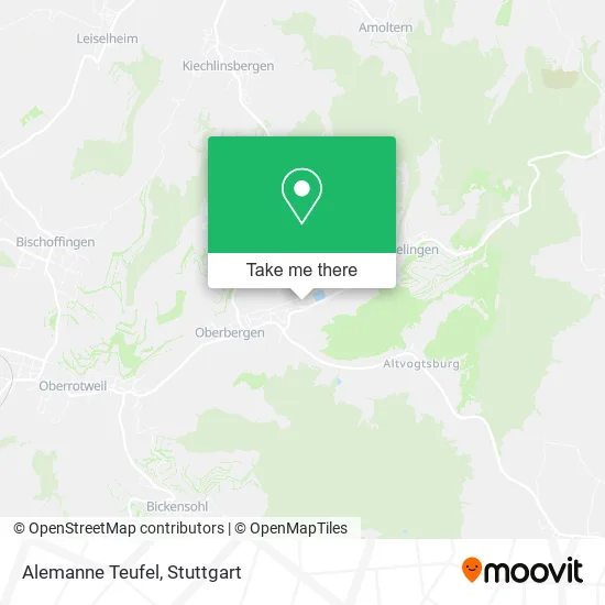 Карта Alemanne Teufel