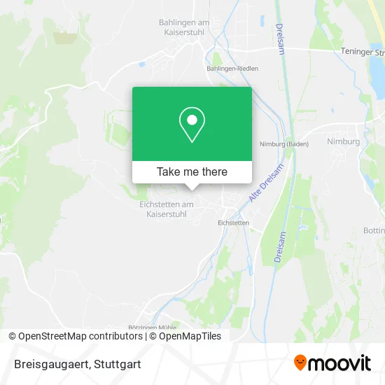 Карта Breisgaugaert