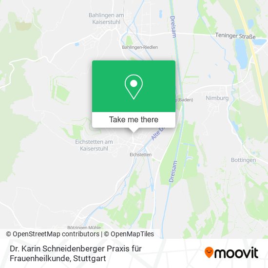 Dr. Karin Schneidenberger Praxis für Frauenheilkunde map